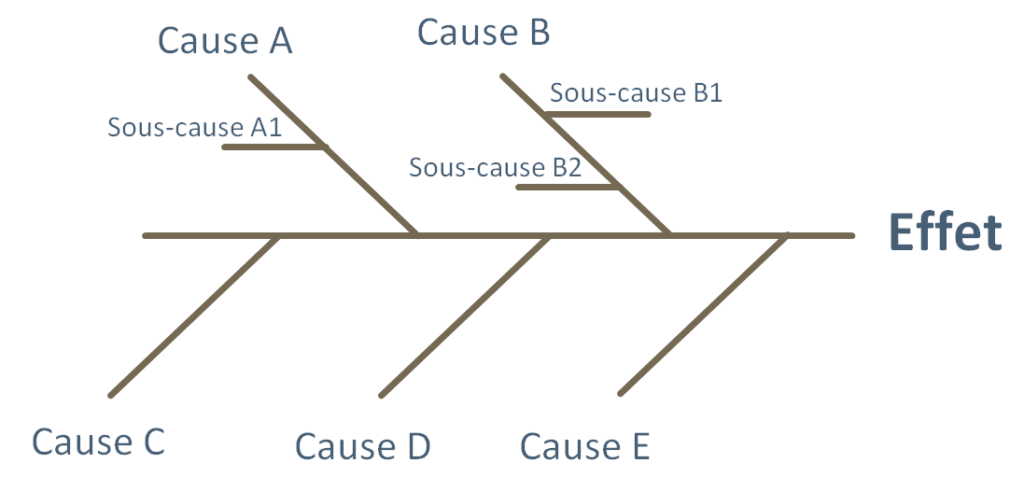 Le Diagramme DIshikawa Le Diagramme De Causes Et Effets